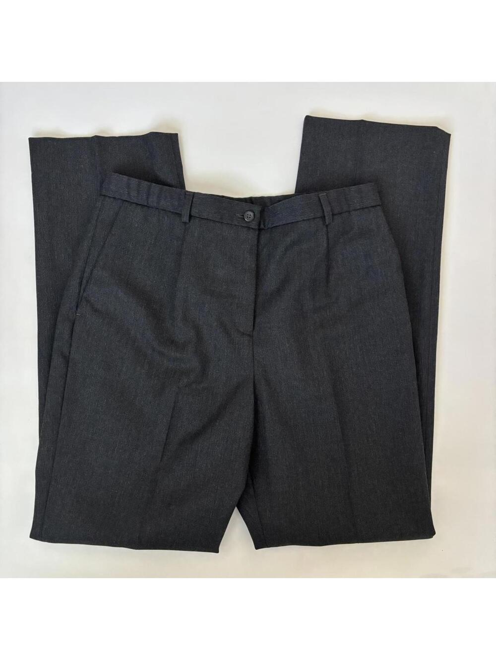 1990s wool pendleton grey trousers